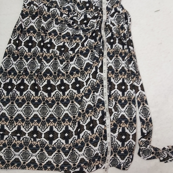 I.n.c International Concepts Faux-Wrap Mini Dress - Picture 9 of 10